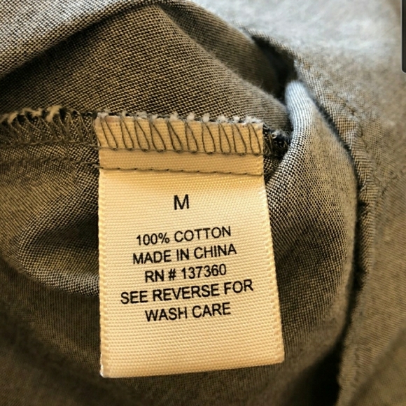 Truth Gray Cotton Button Down - Picture 6 of 7